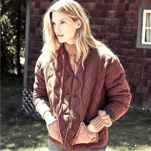 DOEN Calico Jacket in Clay Size S - Rare!